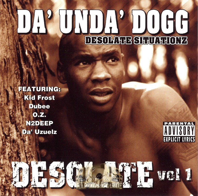 4枚セット Da Unda Dogg/Desolate Situations DA UNDA DOGG - Desolate Situationz Desolate Vol. 1 CD LIKE